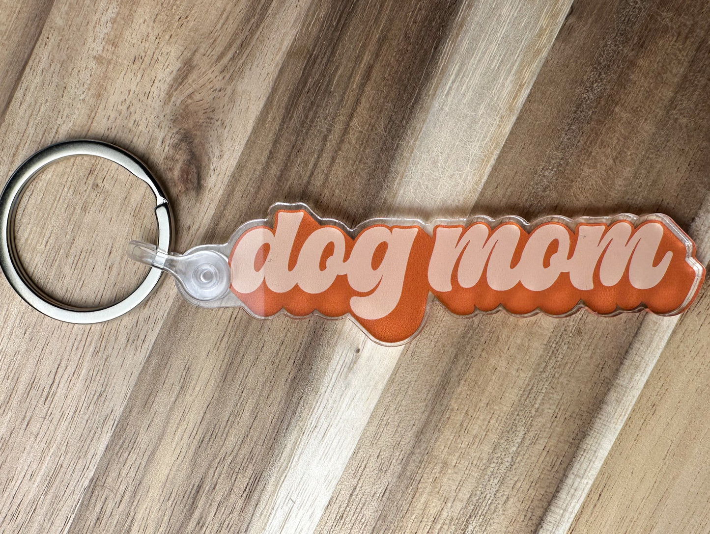 Dog Mom Keychain