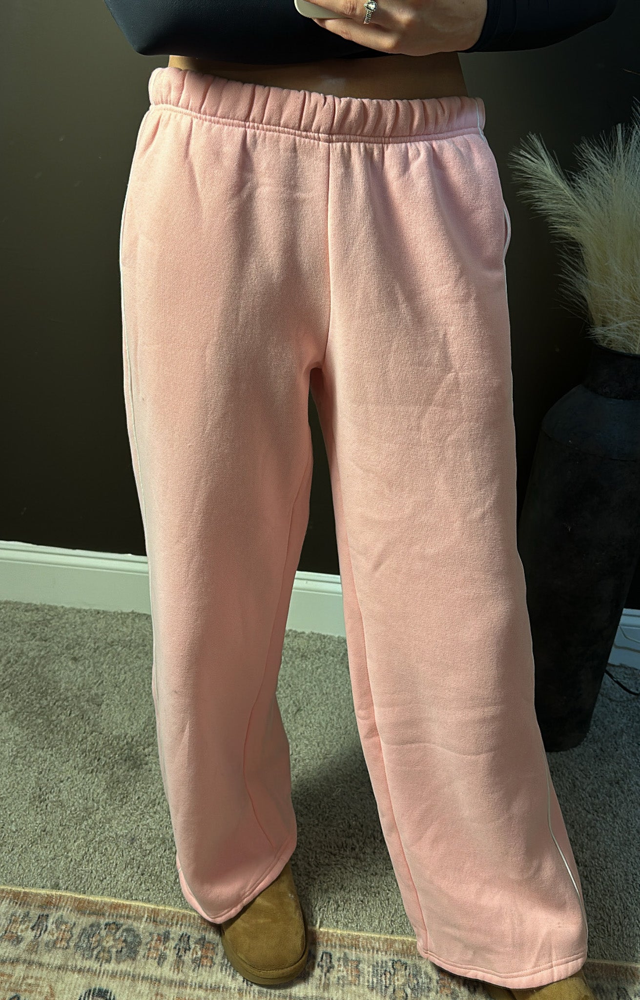 Just Lounging Sweatpants - Taffy Pink