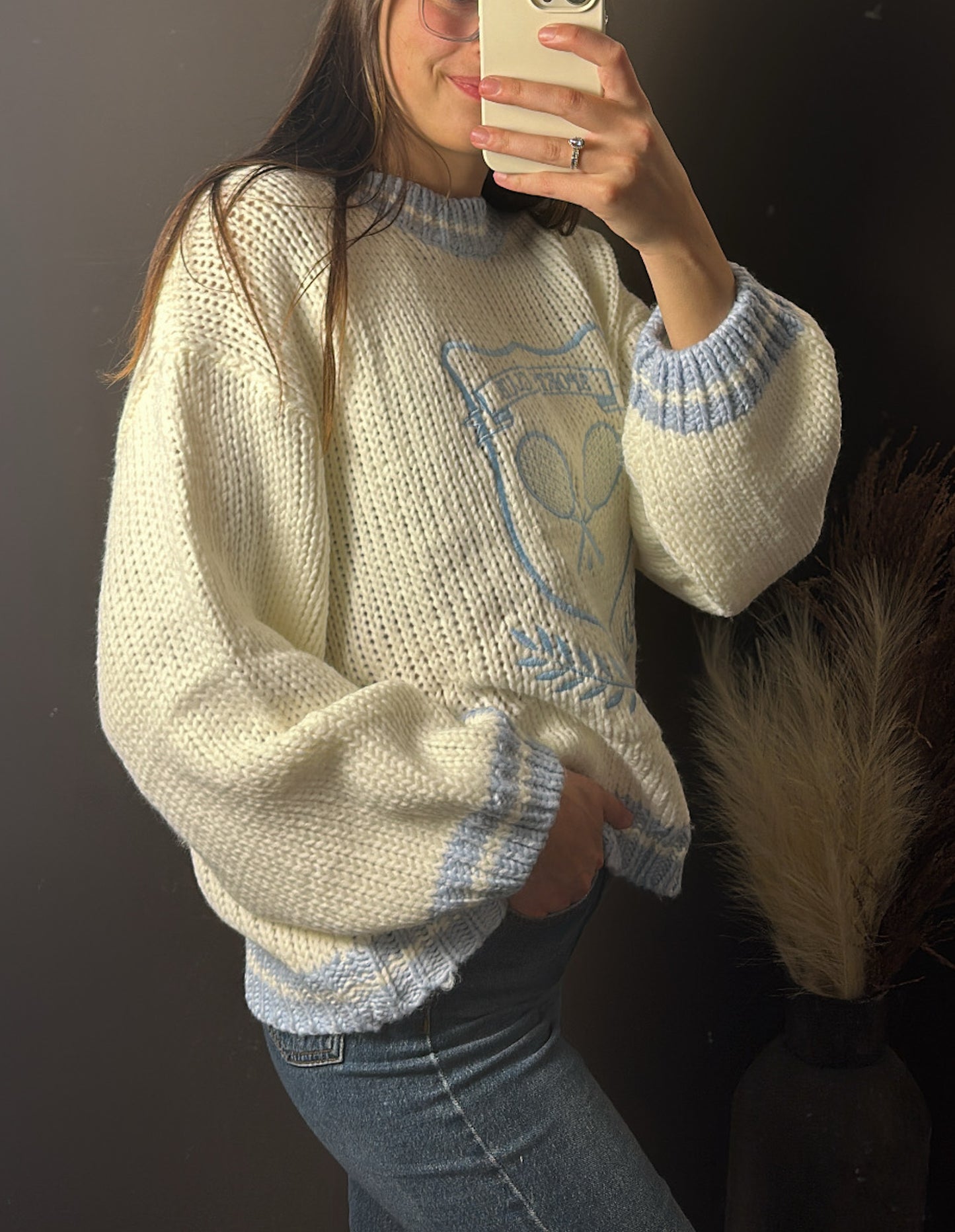 Sports Club Sweater - Baby Blue