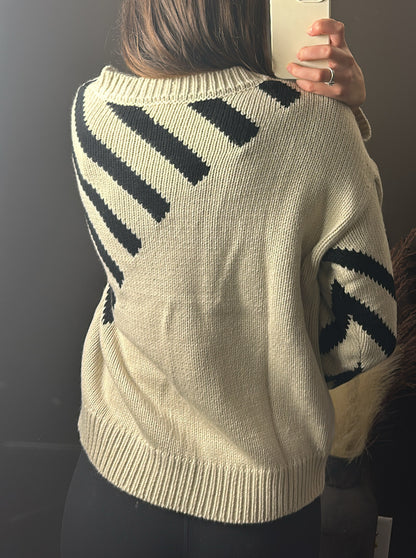 Zebra Cake Sweater