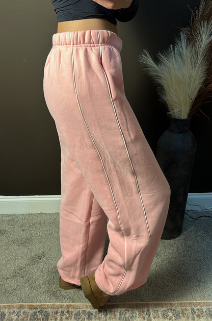 Just Lounging Sweatpants - Taffy Pink