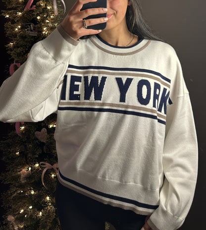 New York Vintage Sweater Crew