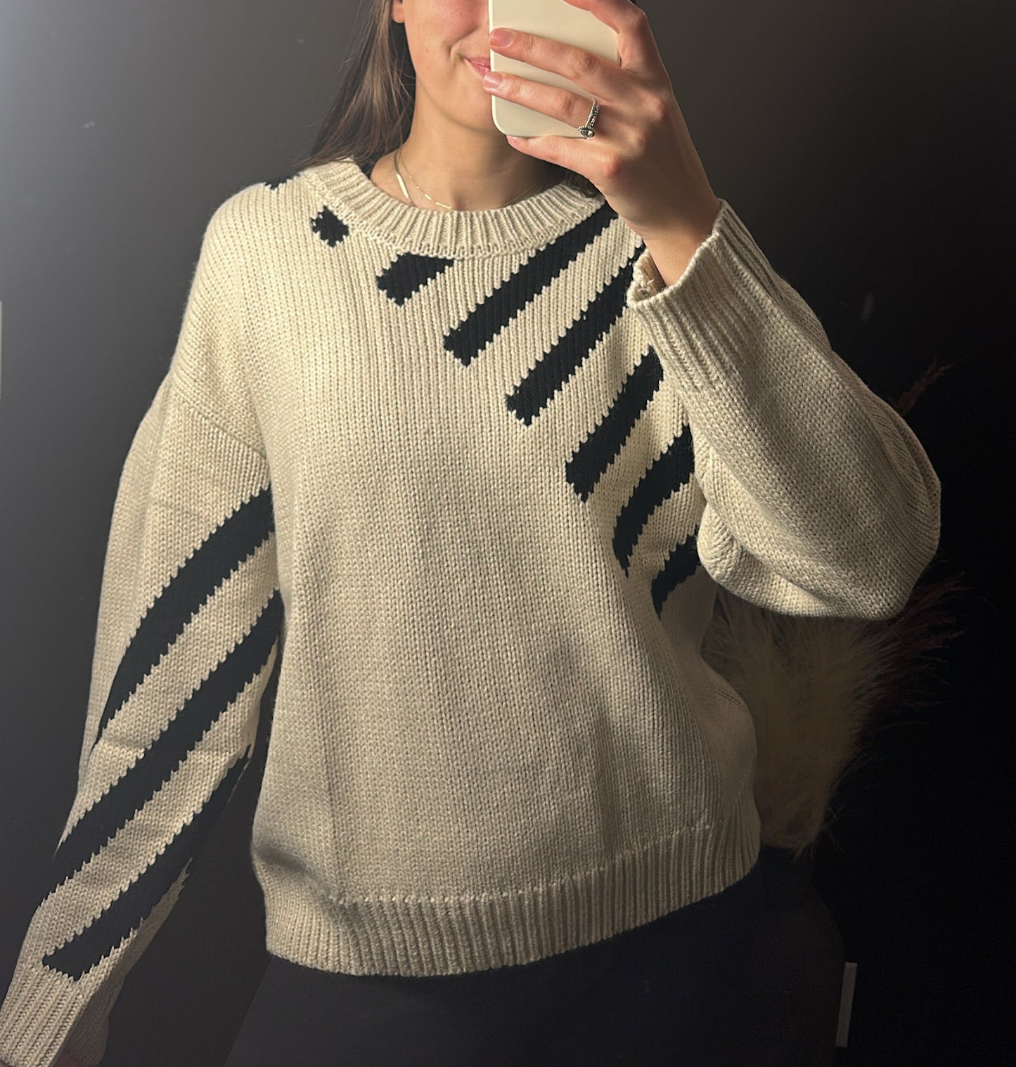 Zebra Cake Sweater