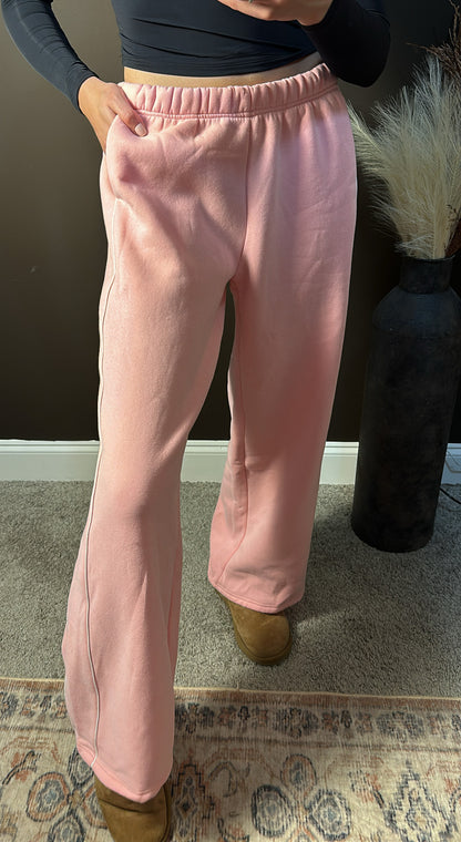 Just Lounging Sweatpants - Taffy Pink