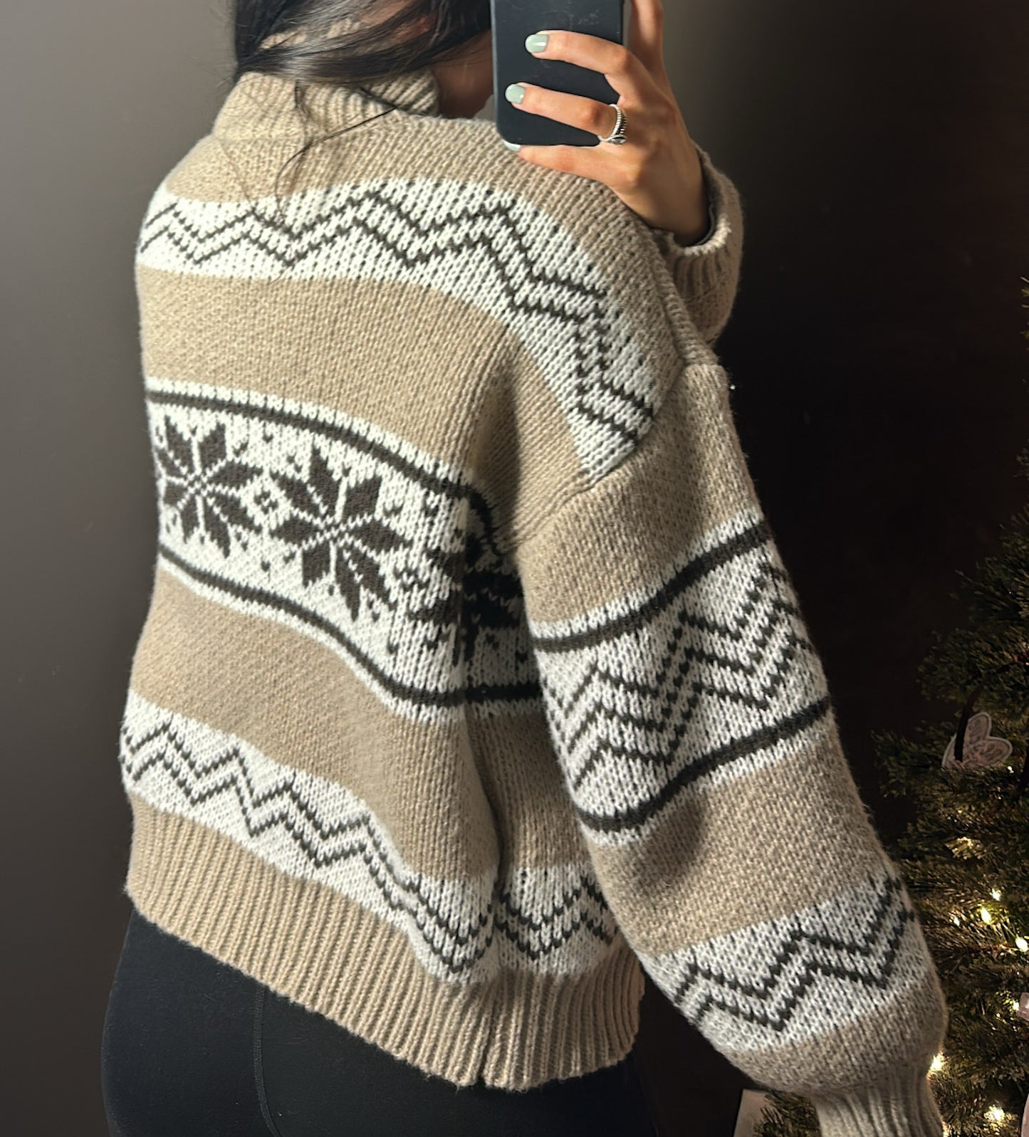 Ski Lodge Sweater Jacket