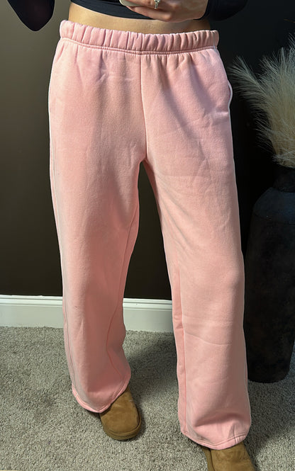 Just Lounging Sweatpants - Taffy Pink