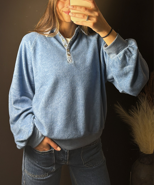 Gianna Button Pullover