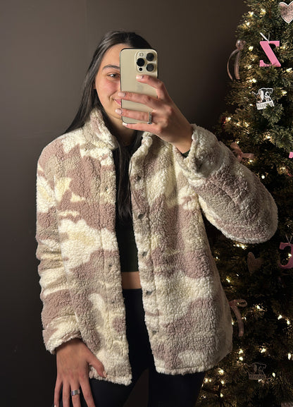 Neutral Camo Sherpa