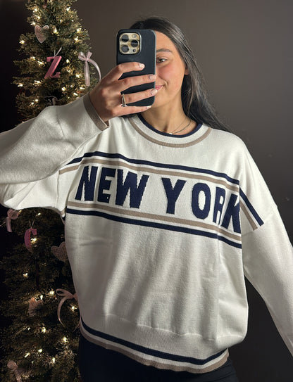 New York Vintage Sweater Crew