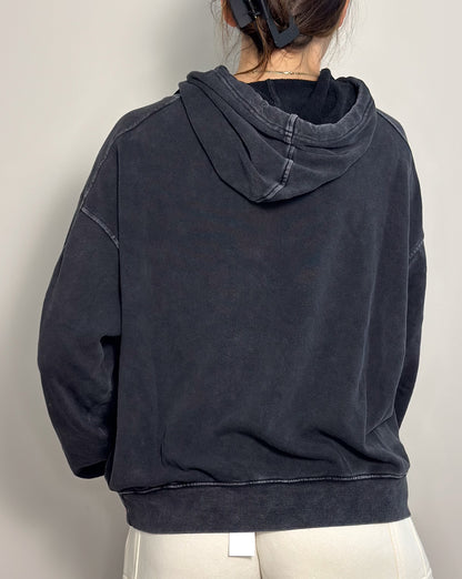 Basic Seam Hoodie - Charcoal *RESTOCK*