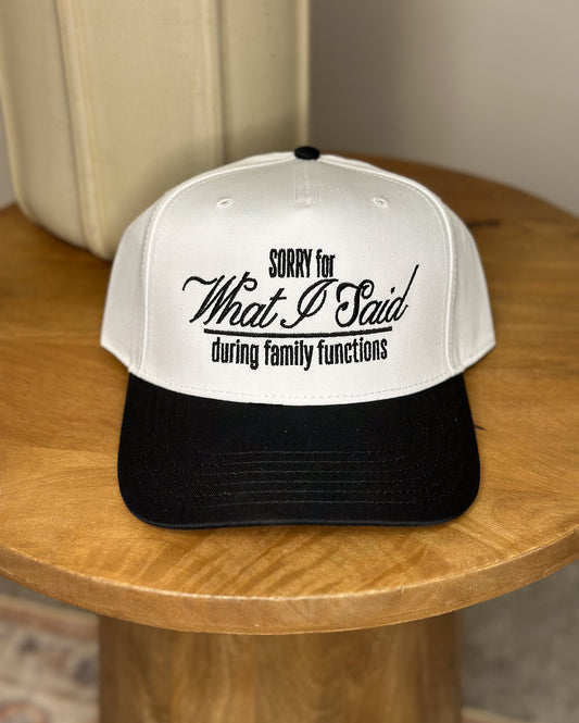 Family Functions Trucker Hat