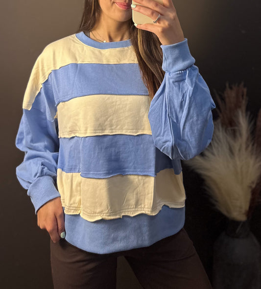 Blueberry Striped Longsleeve