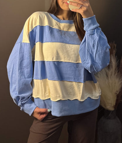 Blueberry Striped Longsleeve